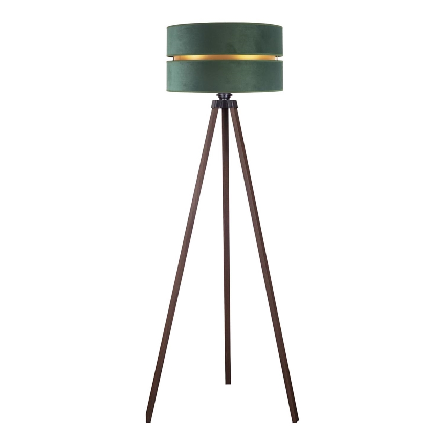 Duolla - Lampadaire DUO 1xE27/60W/230V d. 44 cm vert/marron