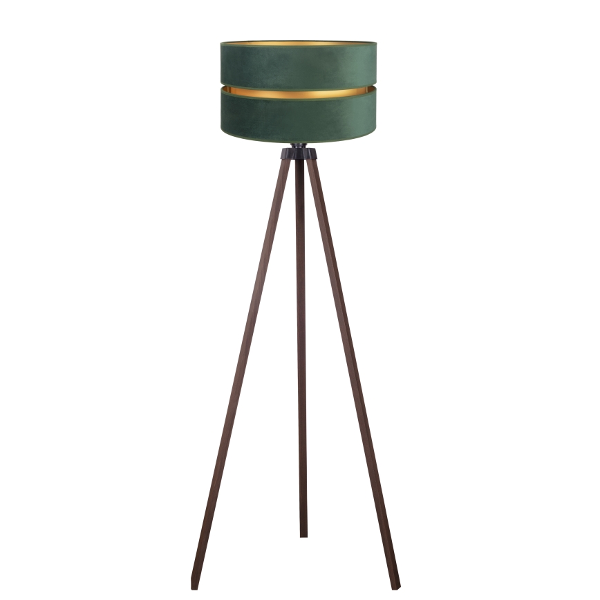 Duolla - Lampadaire DUO 1xE27/60W/230V d. 44 cm vert/marron