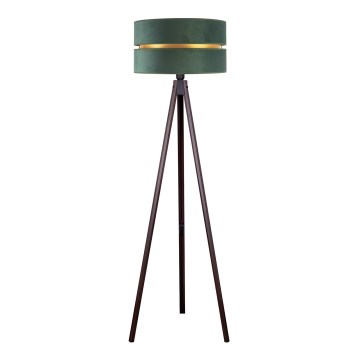 Duolla - Lampadaire DUO 1xE27/60W/230V d. 44 cm vert/wenge