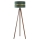 Duolla - Lampadaire DUO 1xE27/60W/230V d. 44 cm vert/wenge