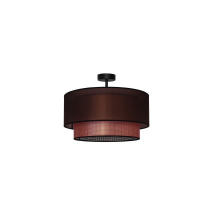 Duolla - Lampadario a plafone COPPER SHINY 1xE27/15W/230V diametro 45 cm marrone/rame