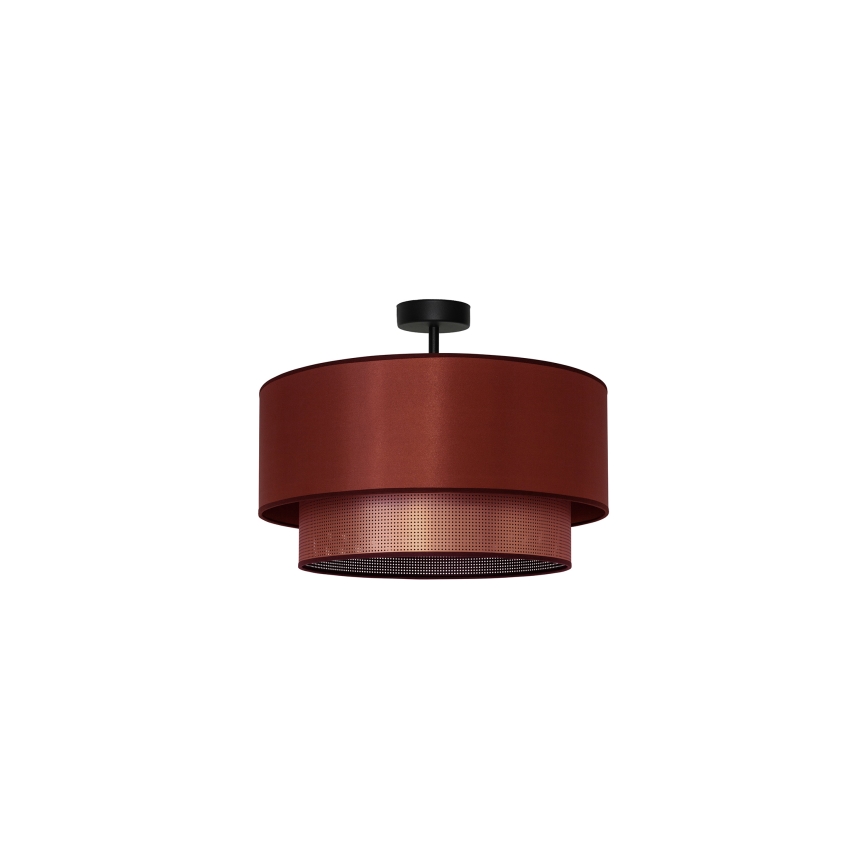 Duolla - Lampadario a plafone COPPER SHINY 1xE27/15W/230V diametro 45 cm rame