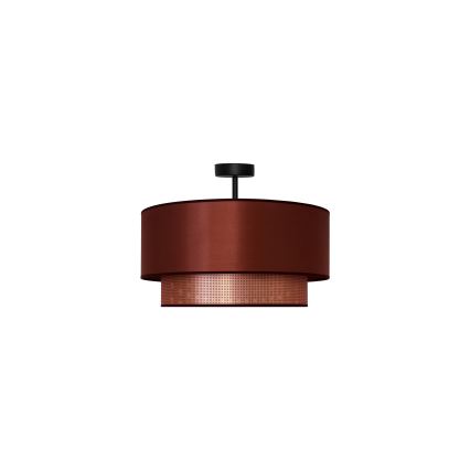 Duolla - Lampadario a plafone COPPER SHINY 1xE27/15W/230V diametro 45 cm rame