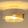 Duolla - Lampadario a plafone KOBO 1xE27/15W/230V diametro 45 cm bianco/oro