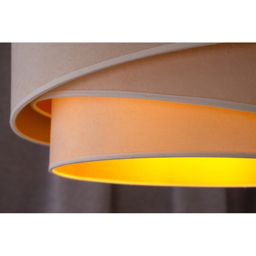 Duolla - Lampadario a plafone KOBO 1xE27/15W/230V diametro 45 cm color crema