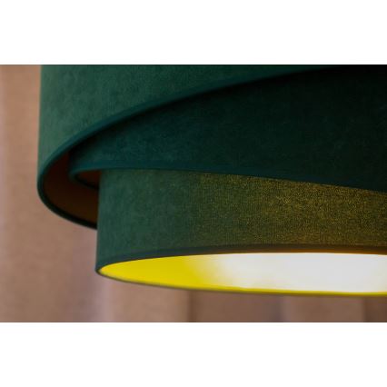 Duolla - Lampadario a plafone KOBO 1xE27/15W/230V diametro 45 cm verde