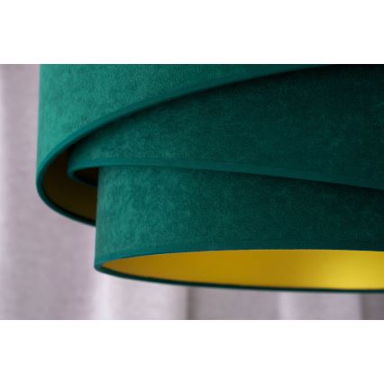 Duolla - Lampadario a plafone KOBO 1xE27/15W/230V diametro 45 cm verde