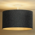 Duolla - Lampadario a plafone ROLLER ECO RECYCLING 1xE27/15W/230V diametro 45 cm verde