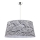 Duolla - Lampadario a sospensione con filo BASS 1xE27/40W/230V diametro 60 cm grigio