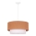 Duolla - Lampadario a sospensione con filo BOHO 1xE27/40W/230V diametro 45 cm beige/bianco