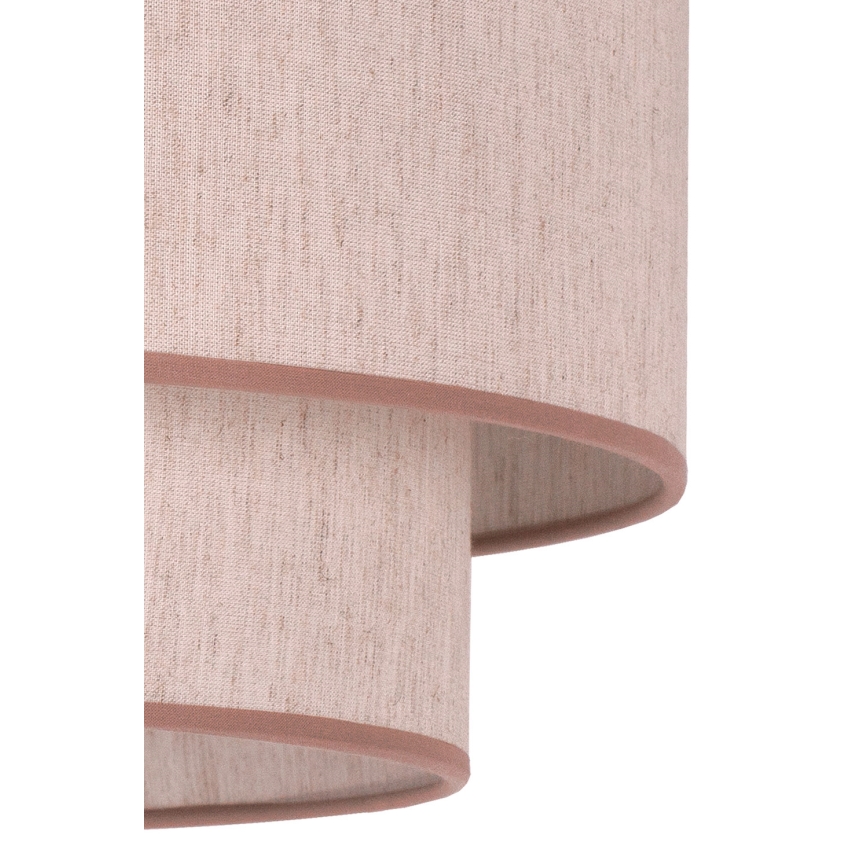 Duolla - Lampadario a sospensione con filo BOHO 1xE27/40W/230V diametro 45 cm beige