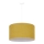 Duolla - Lampadario a sospensione con filo BRISTOL 1xE27/15W/230V diametro 45 cm giallo/bianco
