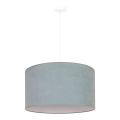 Duolla - Lampadario a sospensione con filo BRISTOL 1xE27/15W/230V diametro 45 cm verde/bianco