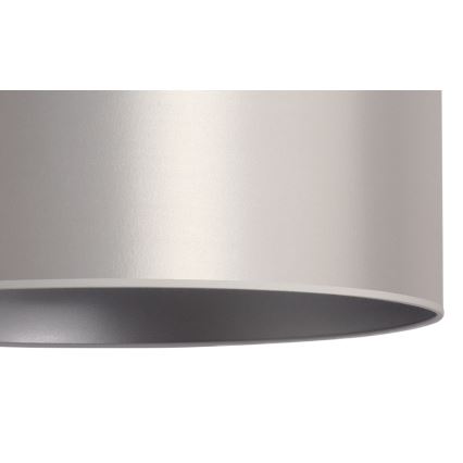 Duolla - Lampadario a sospensione con filo CANNES 1xE27/15W/230V diametro 45 cm argento