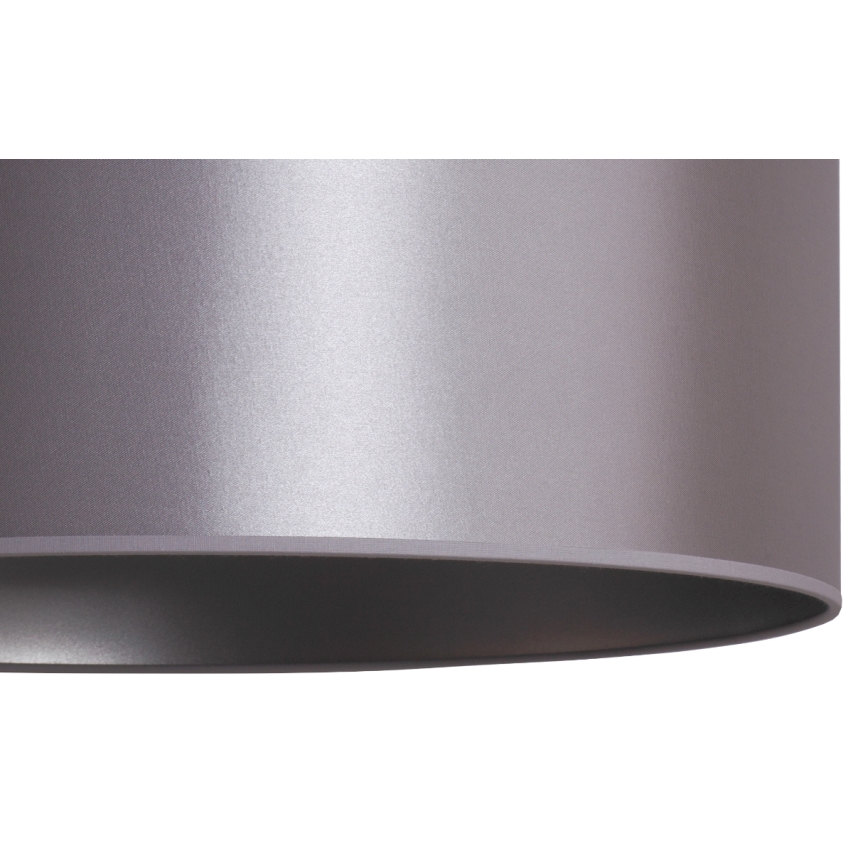 Duolla - Lampadario a sospensione con filo CANNES 1xE27/15W/230V diametro 45 cm argento