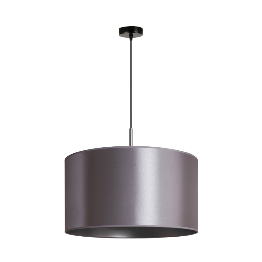 Duolla - Lampadario a sospensione con filo CANNES 1xE27/15W/230V diametro 45 cm argento