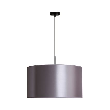 Duolla - Lampadario a sospensione con filo CANNES 1xE27/15W/230V diametro 45 cm argento