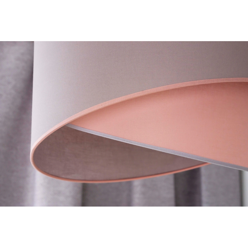 Duolla - Lampadario a sospensione con filo CELLO 1xE27/40W/230V diametro 45 cm rosa