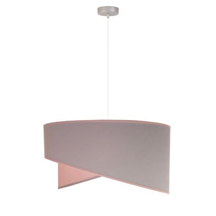 Duolla - Lampadario a sospensione con filo CELLO 1xE27/40W/230V diametro 45 cm rosa