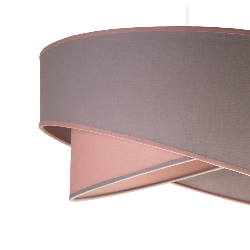 Duolla - Lampadario a sospensione con filo CELLO 1xE27/40W/230V diametro 45 cm rosa