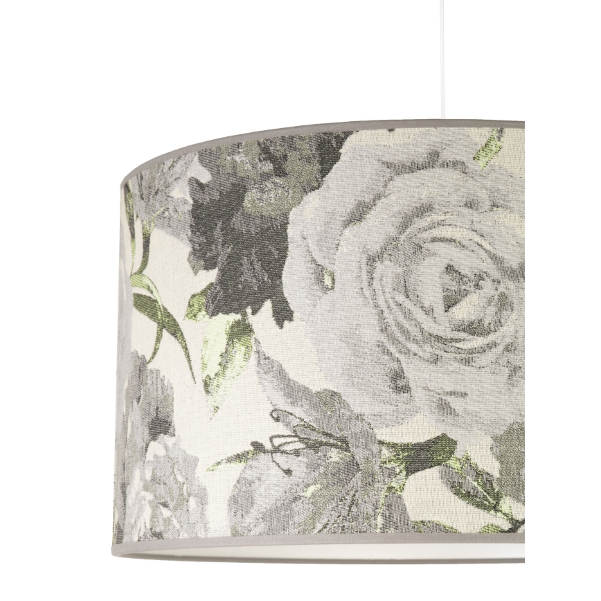 Duolla - Lampadario a sospensione con filo CONSTANCE 1xE27/40W/230V diametro 45 cm grigio