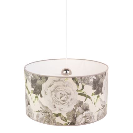 Duolla - Lampadario a sospensione con filo CONSTANCE 1xE27/40W/230V diametro 45 cm grigio