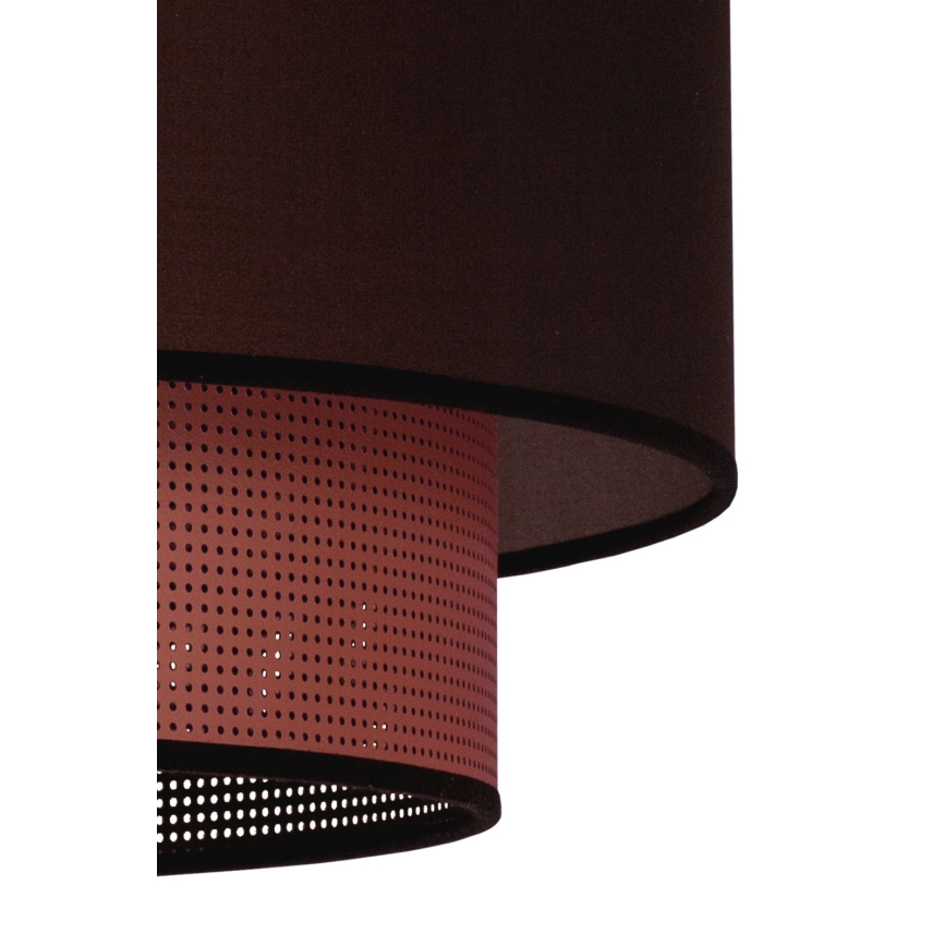Duolla - Lampadario a sospensione con filo COPPER SHINY 1xE27/15W/230V diametro 45 cm marrone/rame