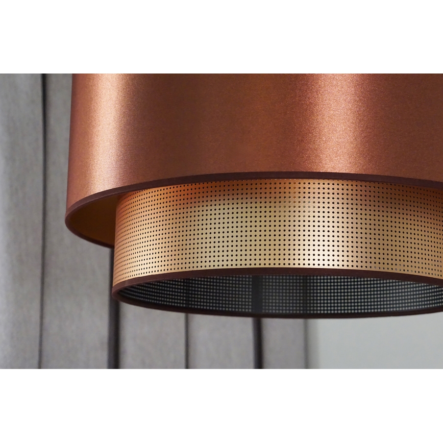 Duolla - Lampadario a sospensione con filo COPPER SHINY 1xE27/15W/230V diametro 45 cm rame