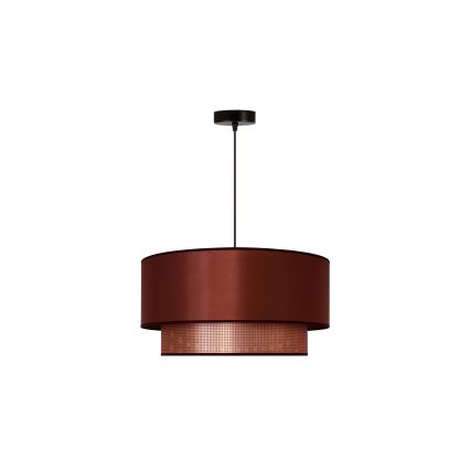 Duolla - Lampadario a sospensione con filo COPPER SHINY 1xE27/15W/230V diametro 45 cm rame