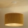 Duolla - Lampadario a sospensione con filo CORDUROY 1xE27/15W/230V diametro 40 cm giallo