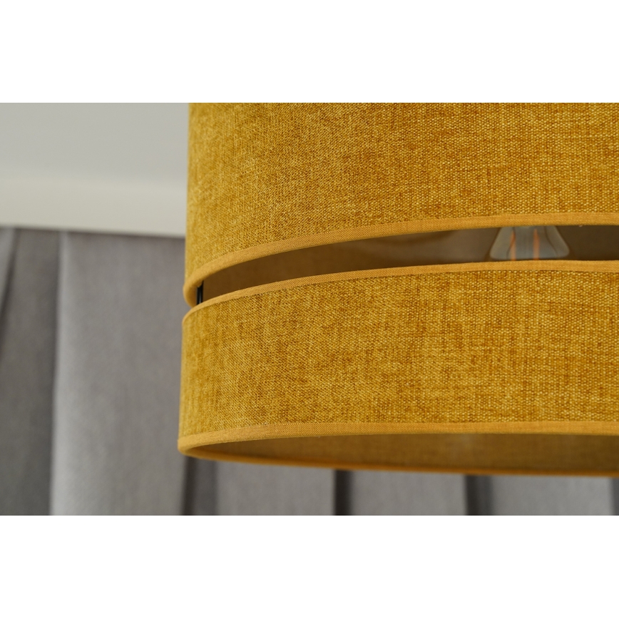 Duolla - Lampadario a sospensione con filo DOUBLE 1xE27/15W/230V diametro 40 cm arancione