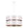 Duolla - Lampadario a sospensione con filo DUO 1xE27/15W/230V diametro 40 cm bianco/oro