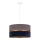 Duolla - Lampadario a sospensione con filo DUO 1xE27/15W/230V diametro 40 cm blu