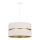 Duolla - Lampadario a sospensione con filo DUO 1xE27/15W/230V diametro 40 cm color crema/oro