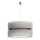 Duolla - Lampadario a sospensione con filo DUO 1xE27/15W/230V diametro 40 cm grigio