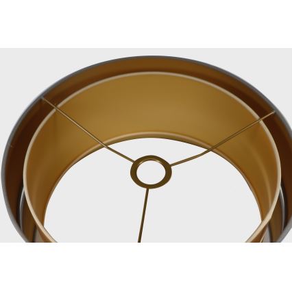 Duolla - Lampadario a sospensione con filo DUO 1xE27/15W/230V diametro 40 cm grigio