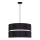 Duolla - Lampadario a sospensione con filo DUO 1xE27/15W/230V diametro 40 cm nero/bianco