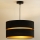 Duolla - Lampadario a sospensione con filo DUO 1xE27/15W/230V diametro 40 cm nero/oro