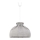 Duolla - Lampadario a sospensione con filo ECO 1xE27/40W/230V diametro 38 cm grigio