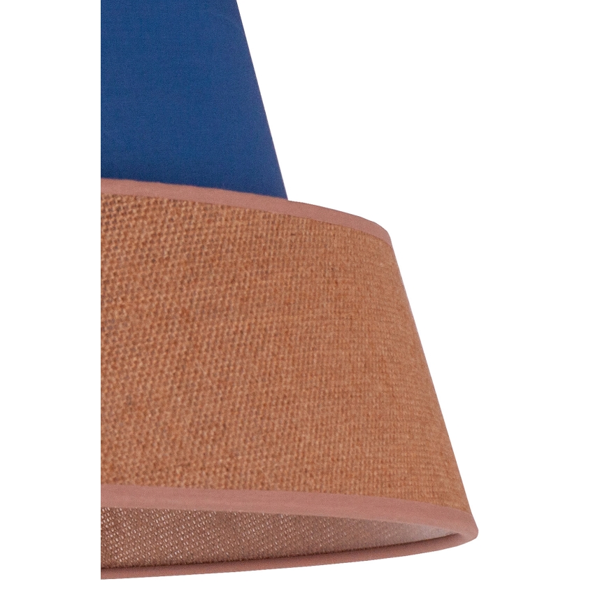 Duolla - Lampadario a sospensione con filo GALAXY 1xE27/40W/230V diametro 50 cm blu
