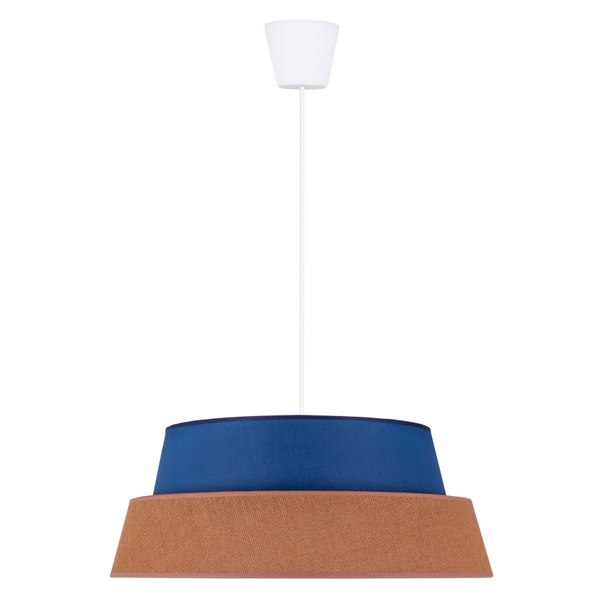 Duolla - Lampadario a sospensione con filo GALAXY 1xE27/40W/230V diametro 50 cm blu