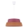 Duolla - Lampadario a sospensione con filo GALAXY 1xE27/40W/230V diametro 50 cm rosa