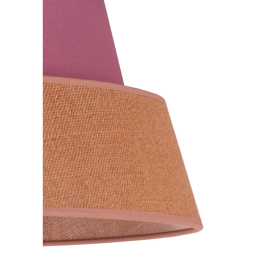 Duolla - Lampadario a sospensione con filo GALAXY 1xE27/40W/230V diametro 50 cm rosa