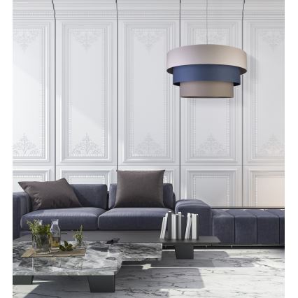 Duolla - Lampadario a sospensione con filo LUNETA 1xE27/40W/230V diametro 45 cm