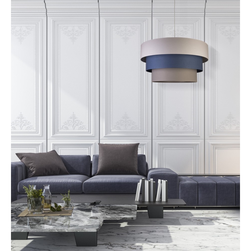 Duolla - Lampadario a sospensione con filo LUNETA 1xE27/40W/230V diametro 45 cm