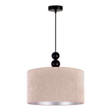 Duolla - Lampadario a sospensione con filo LYON 1xE27/15W/230V diametro 40 cm beige