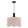 Duolla - Lampadario a sospensione con filo LYON 1xE27/15W/230V diametro 40 cm beige