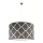 Duolla - Lampadario a sospensione con filo MAROKO 1xE27/40W/230V diametro 45 cm grigio/bianco