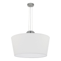 Duolla - Lampadario a sospensione con filo OPERA 3xE14/40W/230V diametro 55 cm bianco