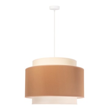 Duolla - Lampadario a sospensione con filo SOHO 1xE27/40W/230V diametro 40 cm beige/color crema